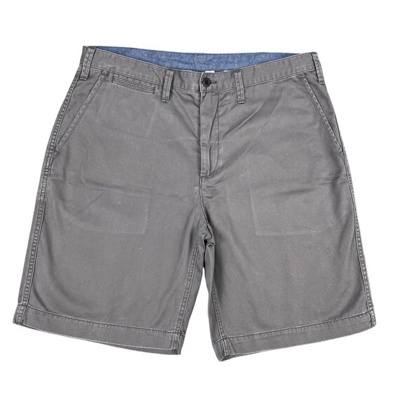 Polo Ralph Lauren Mens Relaxed Fit 100% Cotton Grey Shorts Sz 36 - Picture 1 of 7